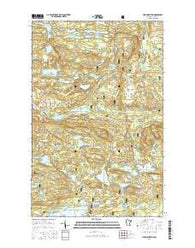 Lima Mountain Minnesota Current topographic map, 1:24000 scale, 7.5 X 7.5 Minute, Year 2016