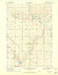 Lime Creek Minnesota Historical topographic map, 1:24000 scale, 7.5 X 7.5 Minute, Year 1970