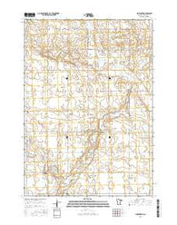 Lime Creek Minnesota Current topographic map, 1:24000 scale, 7.5 X 7.5 Minute, Year 2016