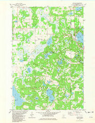 Lincoln Minnesota Historical topographic map, 1:24000 scale, 7.5 X 7.5 Minute, Year 1981
