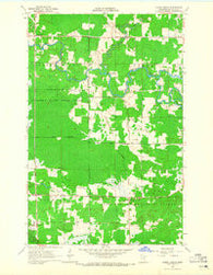 Linden Grove Minnesota Historical topographic map, 1:24000 scale, 7.5 X 7.5 Minute, Year 1964