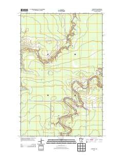 Lindford Minnesota Historical topographic map, 1:24000 scale, 7.5 X 7.5 Minute, Year 2013