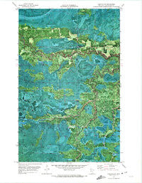 Lindford NW Minnesota Historical topographic map, 1:24000 scale, 7.5 X 7.5 Minute, Year 1970