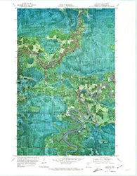 Lindford Minnesota Historical topographic map, 1:24000 scale, 7.5 X 7.5 Minute, Year 1970