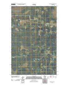 Lindford NW Minnesota Historical topographic map, 1:24000 scale, 7.5 X 7.5 Minute, Year 2010