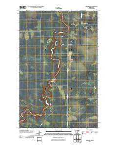 Lindford SE Minnesota Historical topographic map, 1:24000 scale, 7.5 X 7.5 Minute, Year 2010
