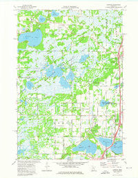 Lindstrom Minnesota Historical topographic map, 1:24000 scale, 7.5 X 7.5 Minute, Year 1974