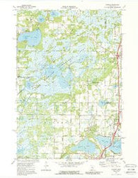 Linwood Minnesota Historical topographic map, 1:24000 scale, 7.5 X 7.5 Minute, Year 1974