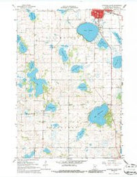 Litchfield South Minnesota Historical topographic map, 1:24000 scale, 7.5 X 7.5 Minute, Year 1967