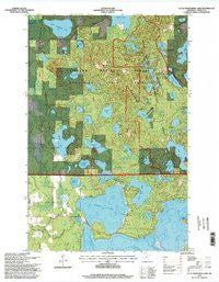 Little Bowstring Lake Minnesota Historical topographic map, 1:24000 scale, 7.5 X 7.5 Minute, Year 1996