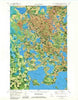 Little Bowstring Lake Minnesota Historical topographic map, 1:24000 scale, 7.5 X 7.5 Minute, Year 1970