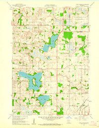 Little Chicago Minnesota Historical topographic map, 1:24000 scale, 7.5 X 7.5 Minute, Year 1960
