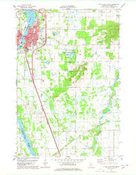 Little Falls East Minnesota Historical topographic map, 1:24000 scale, 7.5 X 7.5 Minute, Year 1978