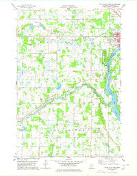 Little Falls West Minnesota Historical topographic map, 1:24000 scale, 7.5 X 7.5 Minute, Year 1978