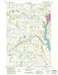 Little Falls West Minnesota Historical topographic map, 1:24000 scale, 7.5 X 7.5 Minute, Year 1978