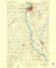 Little Falls Minnesota Historical topographic map, 1:62500 scale, 15 X 15 Minute, Year 1950