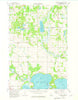 Little Pine Lake Minnesota Historical topographic map, 1:24000 scale, 7.5 X 7.5 Minute, Year 1973