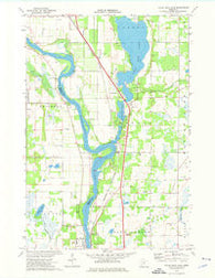Little Rock Lake Minnesota Historical topographic map, 1:24000 scale, 7.5 X 7.5 Minute, Year 1974