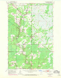 Little Swan Minnesota Historical topographic map, 1:24000 scale, 7.5 X 7.5 Minute, Year 1952