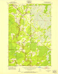 Little Swan Minnesota Historical topographic map, 1:24000 scale, 7.5 X 7.5 Minute, Year 1952
