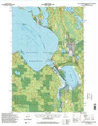 Little Winnibigoshish Lake Minnesota Historical topographic map, 1:24000 scale, 7.5 X 7.5 Minute, Year 1996