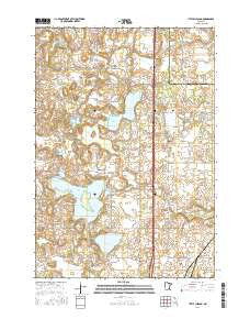 Little Chicago Minnesota Current topographic map, 1:24000 scale, 7.5 X 7.5 Minute, Year 2016