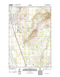 Little Falls East Minnesota Historical topographic map, 1:24000 scale, 7.5 X 7.5 Minute, Year 2013