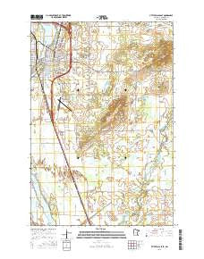 Little Falls East Minnesota Current topographic map, 1:24000 scale, 7.5 X 7.5 Minute, Year 2016