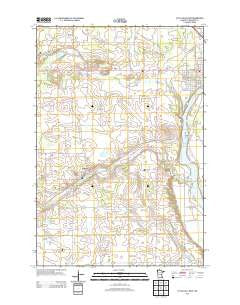 Little Falls West Minnesota Historical topographic map, 1:24000 scale, 7.5 X 7.5 Minute, Year 2013