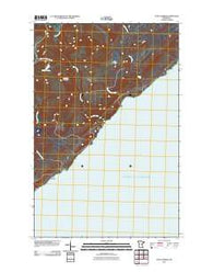 Little Marais Minnesota Historical topographic map, 1:24000 scale, 7.5 X 7.5 Minute, Year 2011