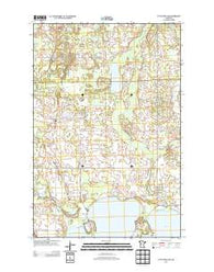 Little Pine Lake Minnesota Historical topographic map, 1:24000 scale, 7.5 X 7.5 Minute, Year 2013