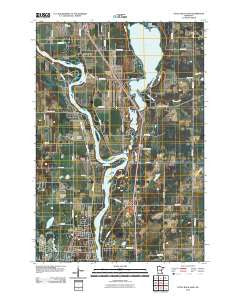 Little Rock Lake Minnesota Historical topographic map, 1:24000 scale, 7.5 X 7.5 Minute, Year 2010