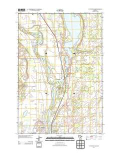 Little Rock Lake Minnesota Historical topographic map, 1:24000 scale, 7.5 X 7.5 Minute, Year 2013
