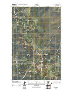 Littlefork Minnesota Historical topographic map, 1:24000 scale, 7.5 X 7.5 Minute, Year 2010