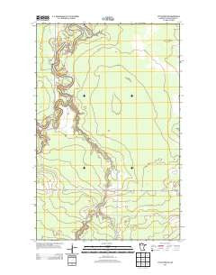Littlefork NW Minnesota Historical topographic map, 1:24000 scale, 7.5 X 7.5 Minute, Year 2013