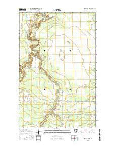 Littlefork NW Minnesota Current topographic map, 1:24000 scale, 7.5 X 7.5 Minute, Year 2016