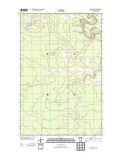 Littlefork SE Minnesota Historical topographic map, 1:24000 scale, 7.5 X 7.5 Minute, Year 2013