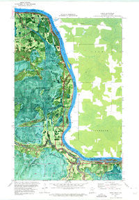 Loman Minnesota Historical topographic map, 1:24000 scale, 7.5 X 7.5 Minute, Year 1970