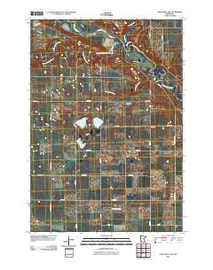 Lone Tree Lake Minnesota Historical topographic map, 1:24000 scale, 7.5 X 7.5 Minute, Year 2010