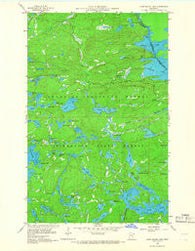 Long Island Lake Minnesota Historical topographic map, 1:24000 scale, 7.5 X 7.5 Minute, Year 1960