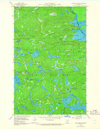 Long Island Lake Minnesota Historical topographic map, 1:24000 scale, 7.5 X 7.5 Minute, Year 1960
