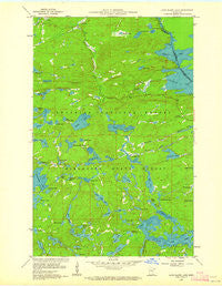 Long Island Lake Minnesota Historical topographic map, 1:24000 scale, 7.5 X 7.5 Minute, Year 1960