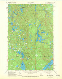 Long Lost Lake Minnesota Historical topographic map, 1:24000 scale, 7.5 X 7.5 Minute, Year 1969