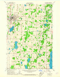 Long Prairie Minnesota Historical topographic map, 1:24000 scale, 7.5 X 7.5 Minute, Year 1966