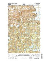 Long Island Lake Minnesota Current topographic map, 1:24000 scale, 7.5 X 7.5 Minute, Year 2016