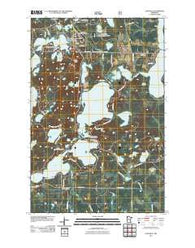 Longville Minnesota Historical topographic map, 1:24000 scale, 7.5 X 7.5 Minute, Year 2011