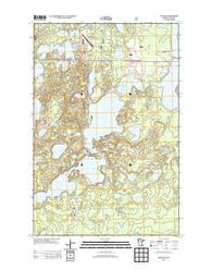 Longville Minnesota Historical topographic map, 1:24000 scale, 7.5 X 7.5 Minute, Year 2013