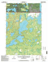 Longville Minnesota Historical topographic map, 1:24000 scale, 7.5 X 7.5 Minute, Year 1996