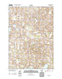Lonsdale Minnesota Historical topographic map, 1:24000 scale, 7.5 X 7.5 Minute, Year 2013