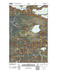 Lost Lake Minnesota Historical topographic map, 1:24000 scale, 7.5 X 7.5 Minute, Year 2011